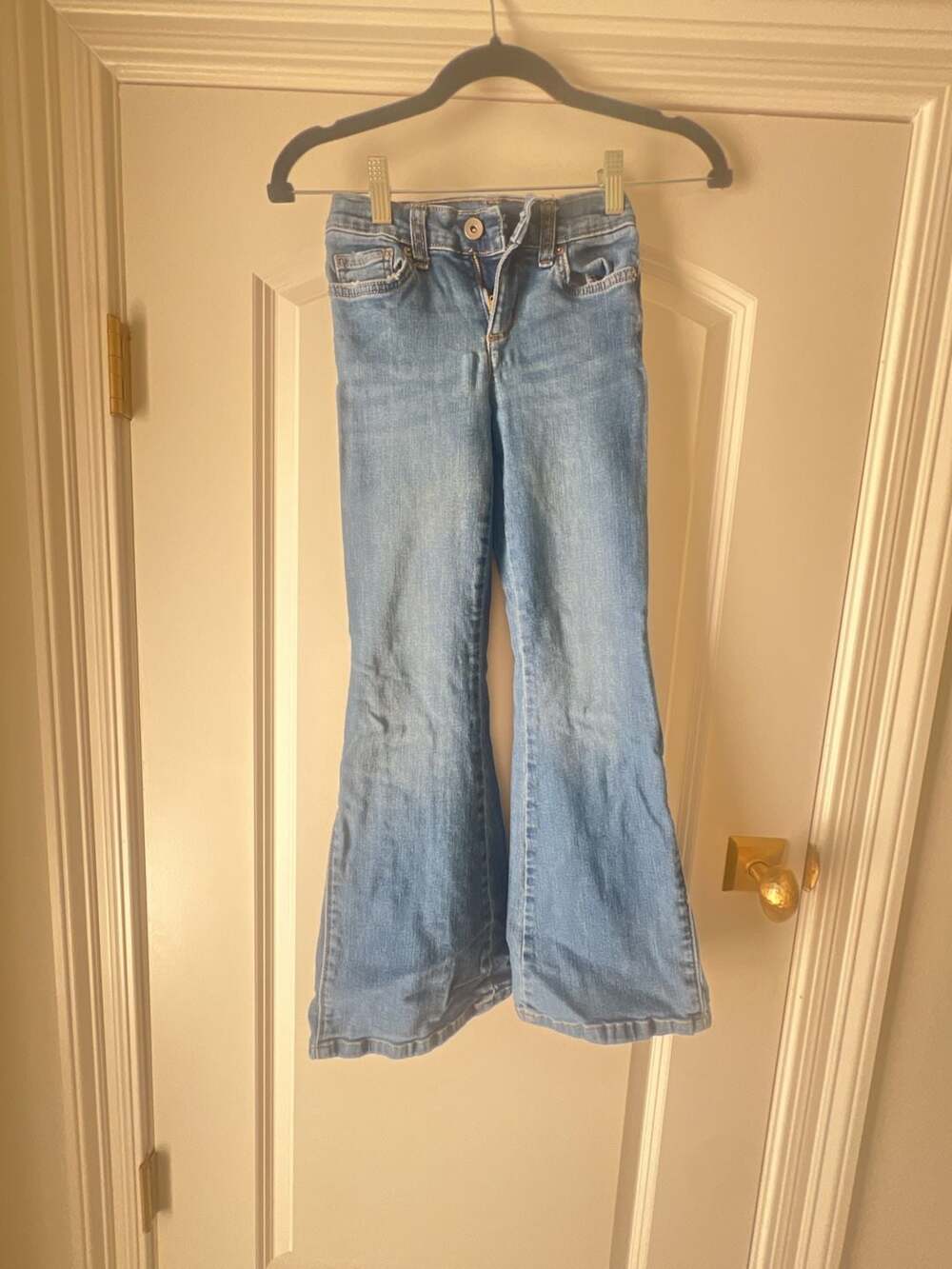 Sugar & Jade Flare Jeans Girls 10S Blue Denim